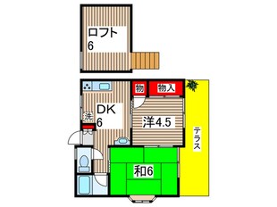 メゾンドシャルマンの物件間取画像